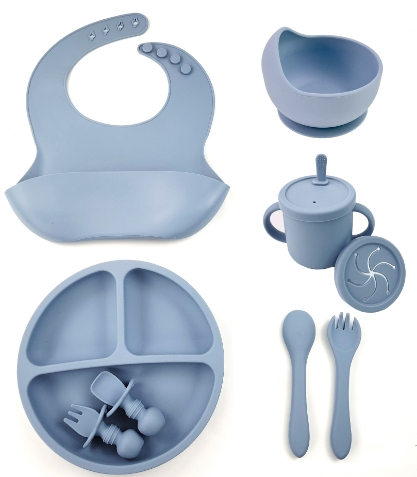 ✅ Kit de Alimentación para Bebé de Silicona Premium