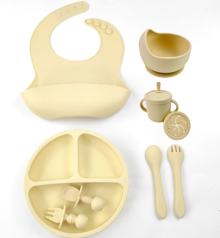 ✅ Kit de Alimentación para Bebé de Silicona Premium