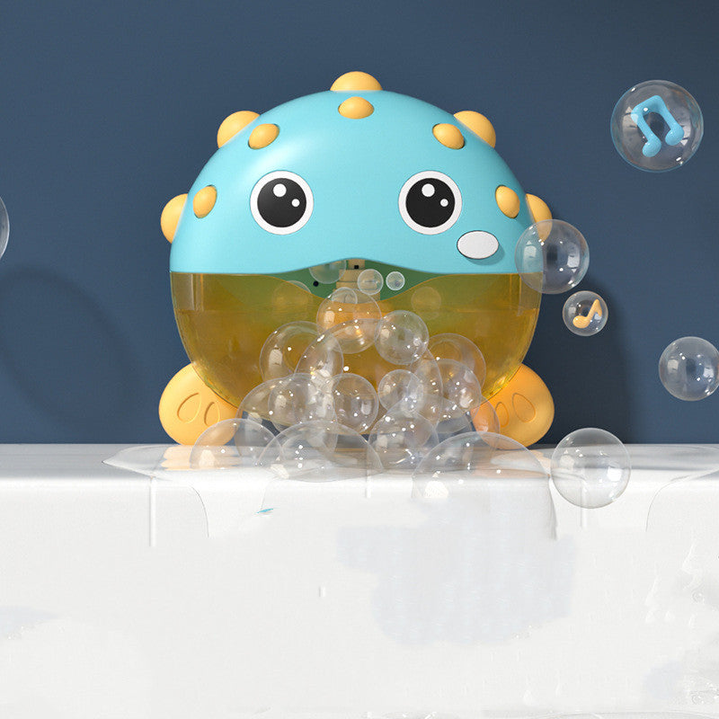 ✨ Juguete de Agua para Baño Bebé con Luces y Burbujas