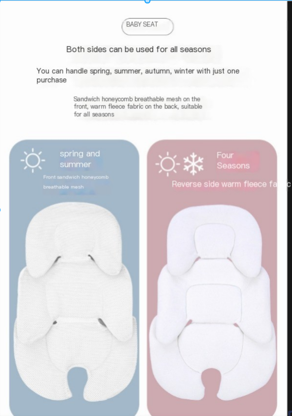 👶 Protector Acolchado Universal para Recién Nacidos