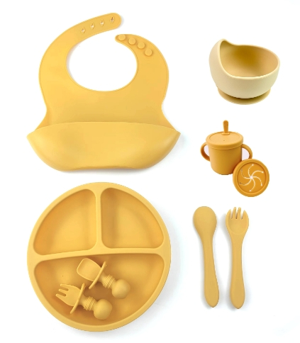 ✅ Kit de Alimentación para Bebé de Silicona Premium