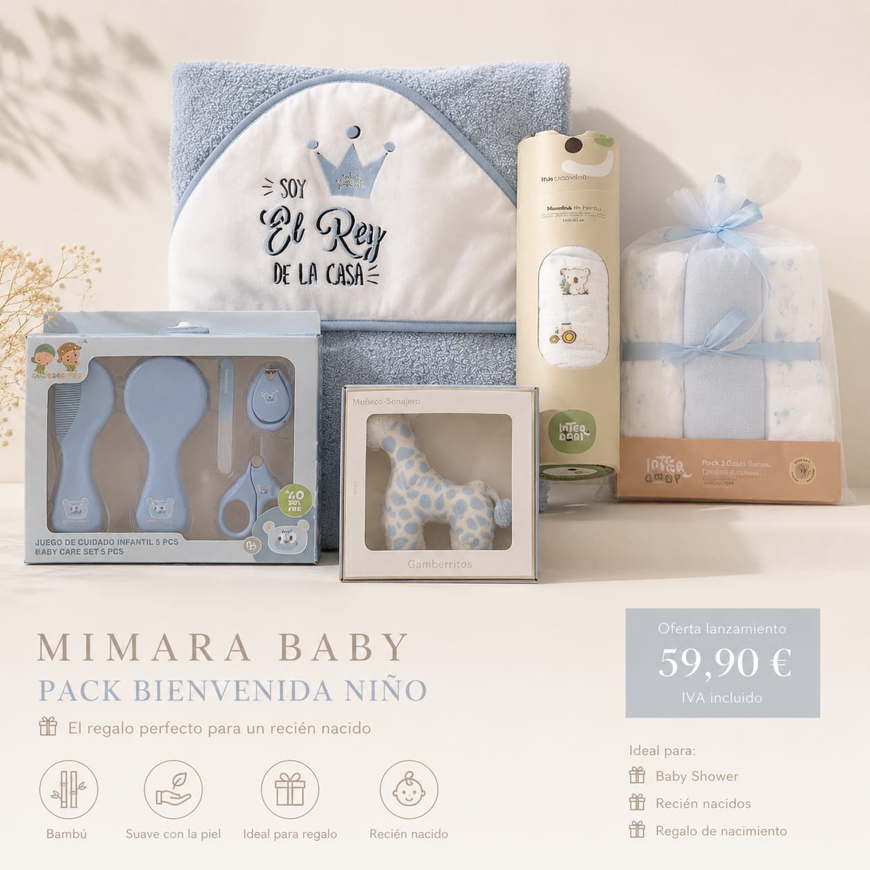 Pack Bienvenida Bebé Niño