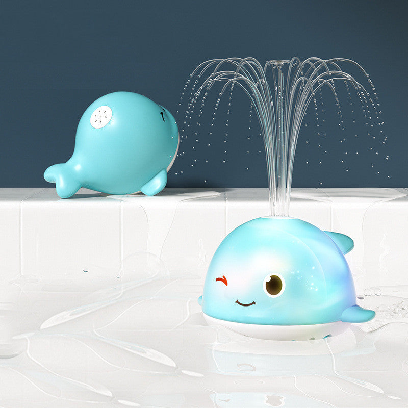 ✨ Juguete de Agua para Baño Bebé con Luces y Burbujas